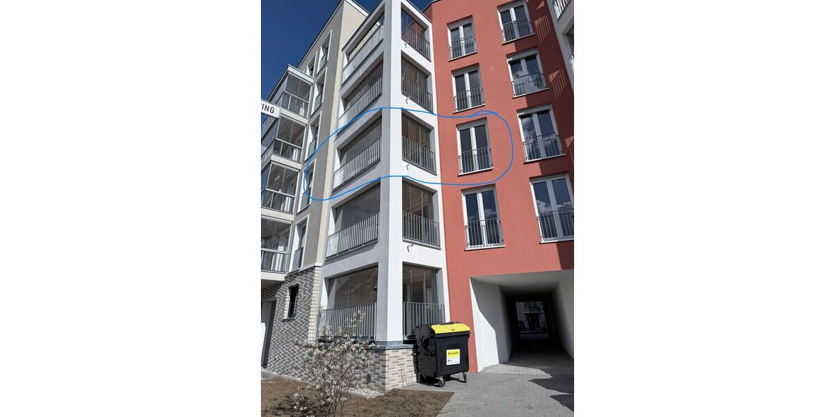 Große, helle 2-Zimmer-Wohnung mit Loggia und Einbauküche - Appartement Darmstadt Darmstadt-Mitte | Angebot:27432943
