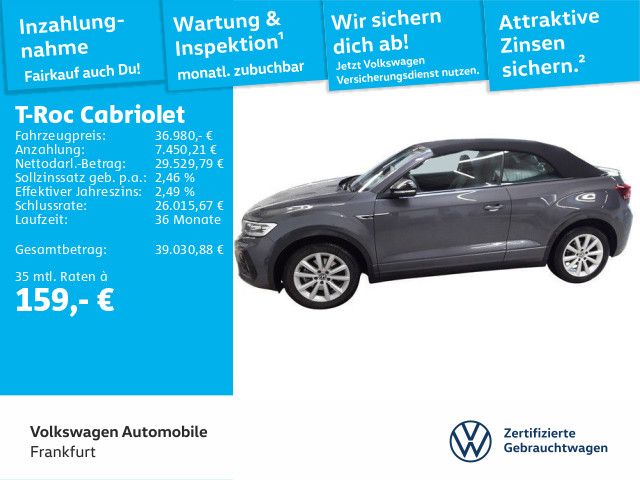 VW T-Roc 8.183 km 35.370 &euro; Frankfurt 60326
