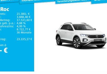 VW T-Roc 17.300 km 21.380 &euro; Frankfurt 60326