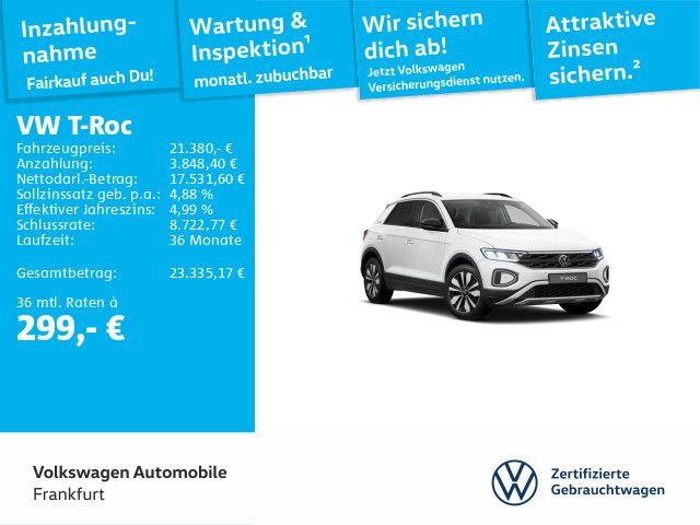 VW T-Roc 17.300 km 21.380 &euro; Frankfurt 60326
