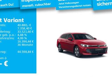 VW Passat Variant 2.769 km 40.880 &euro; Frankfurt am Main 60326