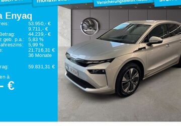 Skoda Enyaq 4.500 km 53.950 &euro; Frankfurt 60326
