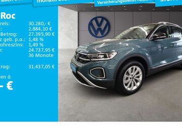 VW T-Roc 7.101 km 29.980 &euro; Frankfurt 60326