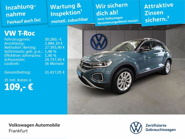 VW T-Roc 7.101 km 29.980 &euro; Frankfurt 60326