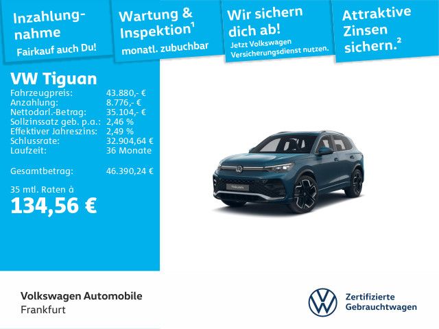 VW Tiguan 13.102 km 43.780 &euro; Frankfurt 60326
