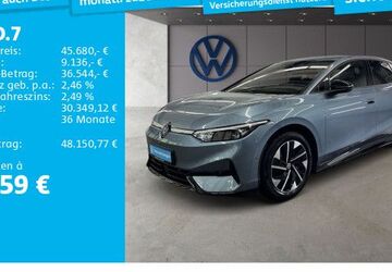 VW ID.7 11.384 km 44.980 &euro; Frankfurt am Main 60326
