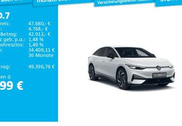 VW ID.7 19.191 km 47.350 &euro; Frankfurt 60326