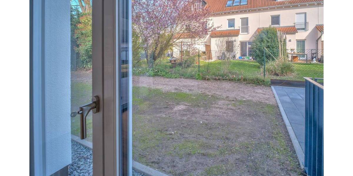 Blick auf den Garten