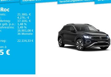 VW T-Roc 23.221 km 21.380 &euro; Frankfurt 60326