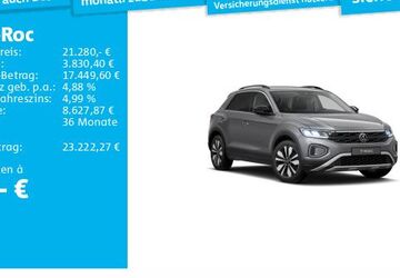 VW T-Roc 19.199 km 21.280 &euro; Frankfurt 60326