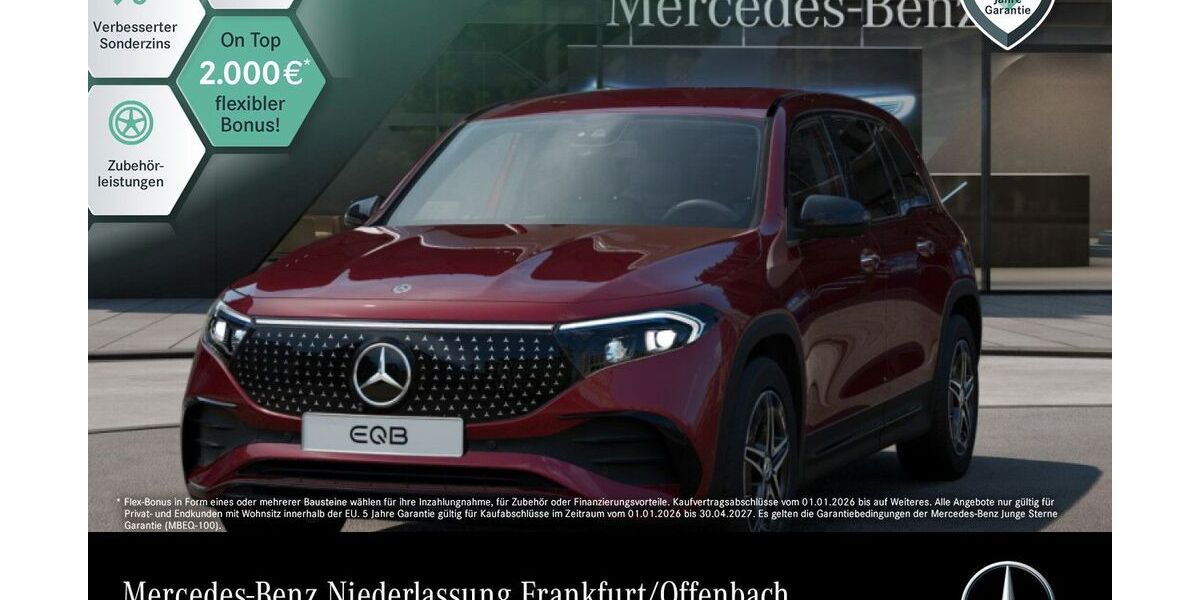 Mercedes-Benz EQB 21.543 km 41.990 &euro; Frankfurt 60599