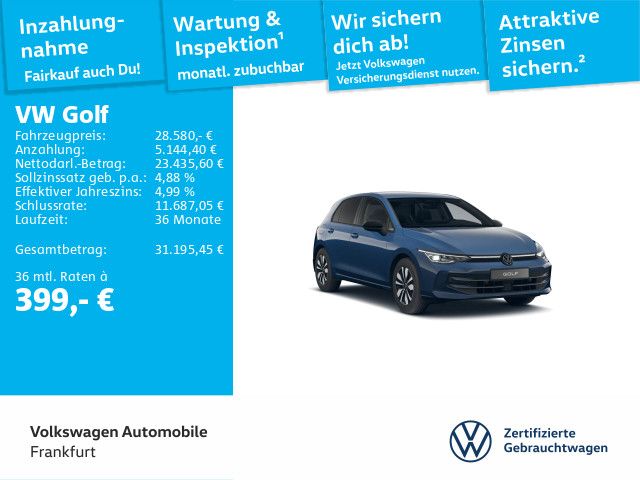 VW Golf 9.045 km 28.580 &euro; Frankfurt 60326