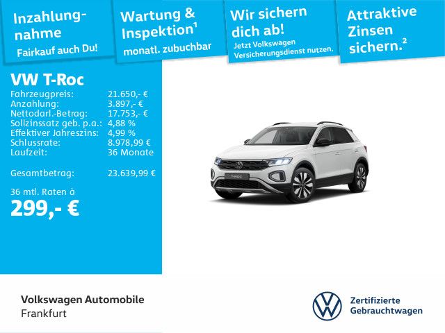 VW T-Roc 9.786 km 21.650 &euro; Frankfurt 60326