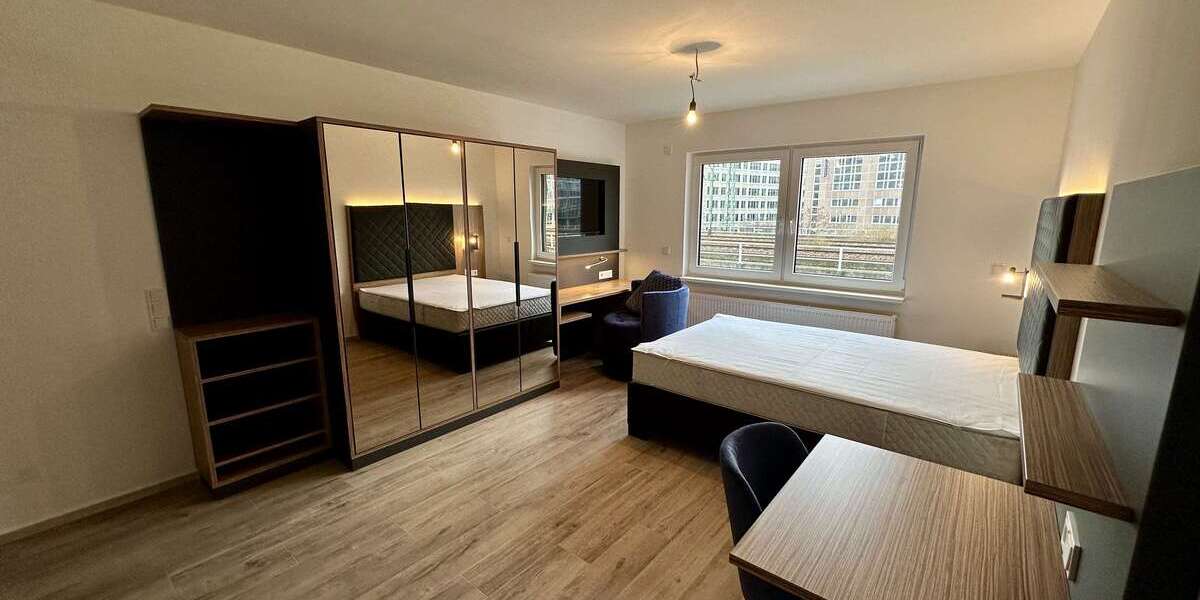 Etagenwohnung Frankfurt am Main Bockenheim - 1 Zimmer, 25 m&sup2;, 900&euro; | Angebot:26757281